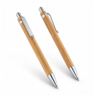 Wooden bamboo pen for office desk Chennai Adyar